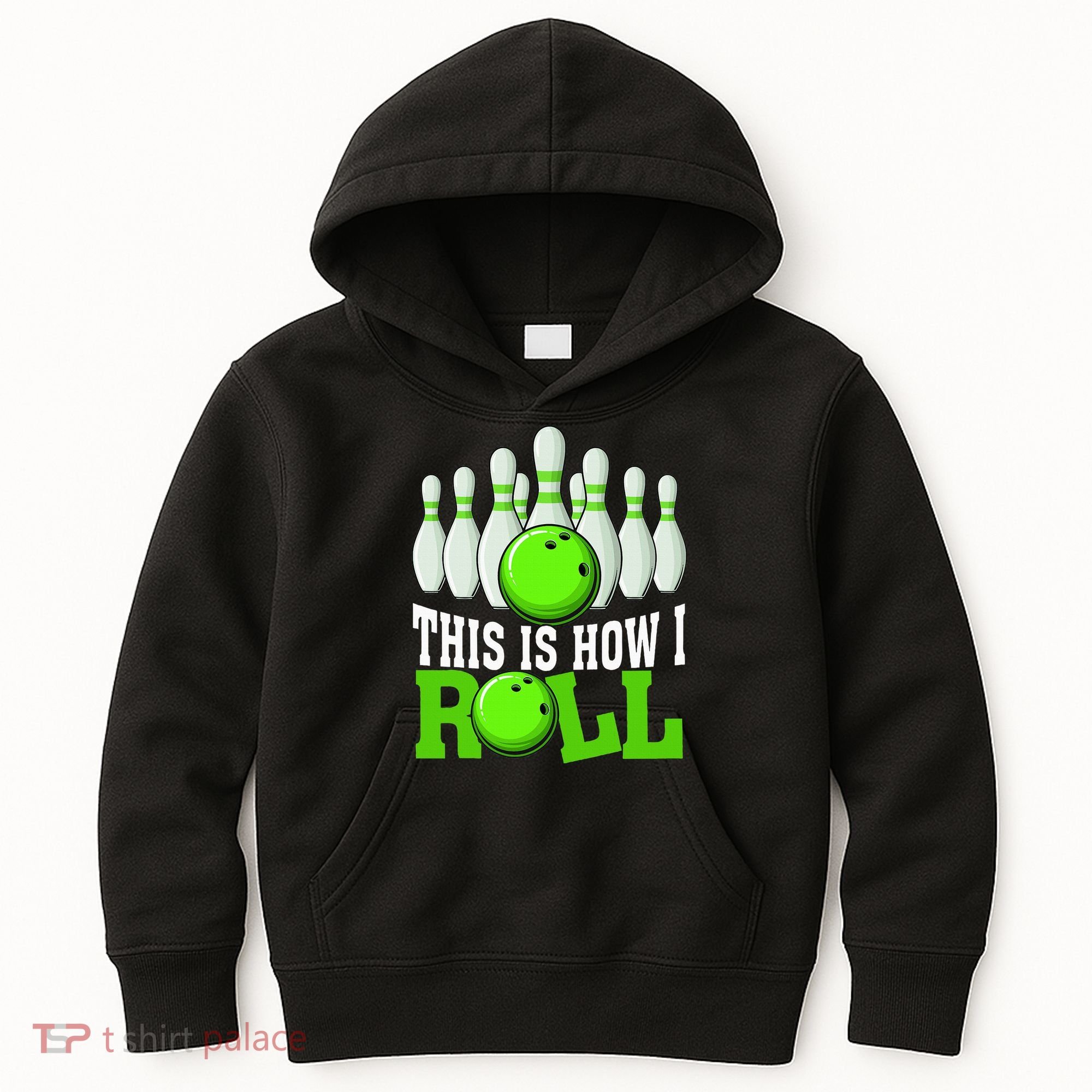 This Is How I Roll Bowling Team Bowler Kids Hoodie