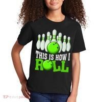This Is How I Roll Bowling Team Bowler Kids T-Shirt thumb 2