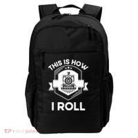 This Is How I Roll Train Funny Gift For Model Train Enthusiasts Gift Backpack thumb 0