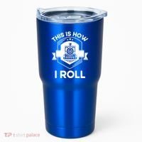 This Is How I Roll Train Funny Gift For Model Train Enthusiasts Gift Tumbler thumb 0
