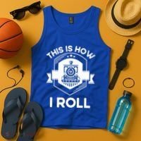 This Is How I Roll Train Funny Gift For Model Train Enthusiasts Gift Tank Top thumb 4