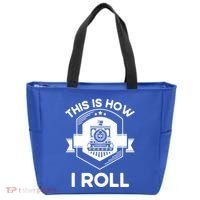 This Is How I Roll Train Funny Gift For Model Train Enthusiasts Gift Tote Bag thumb 0
