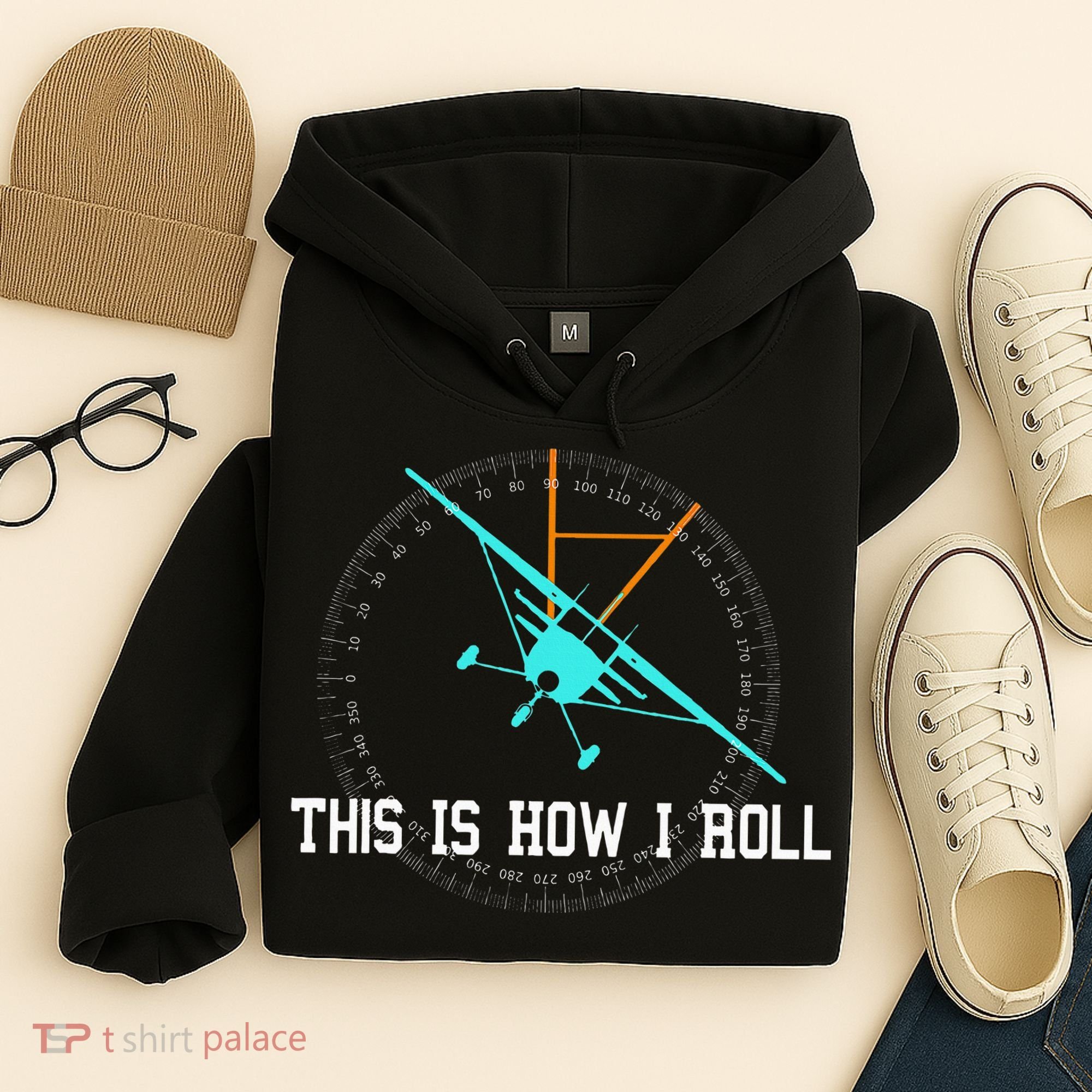 This Is How We Roll Pilot Funny Airplane Aircraft Tees Hoodie