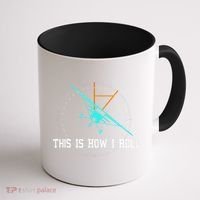 This Is How We Roll Pilot Funny Airplane Aircraft Tees Coffee Mug thumb 1