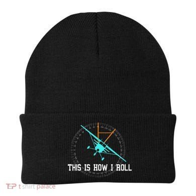This Is How We Roll Pilot Funny Airplane Aircraft Tees Beanie