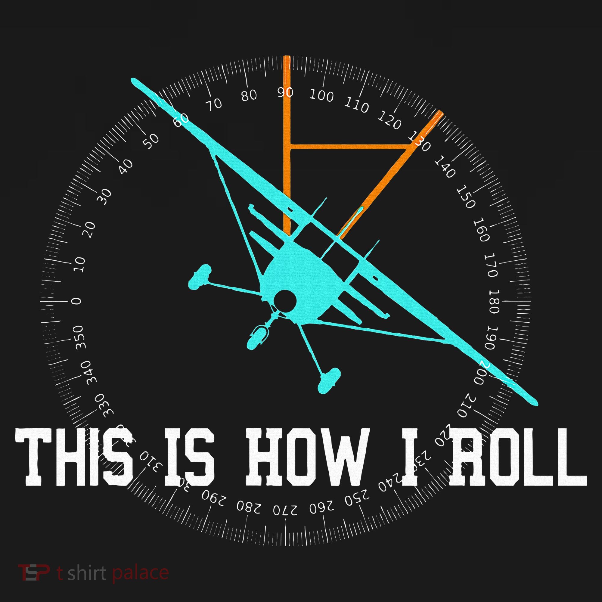 This Is How We Roll Pilot Funny Airplane Aircraft Tees Coaster