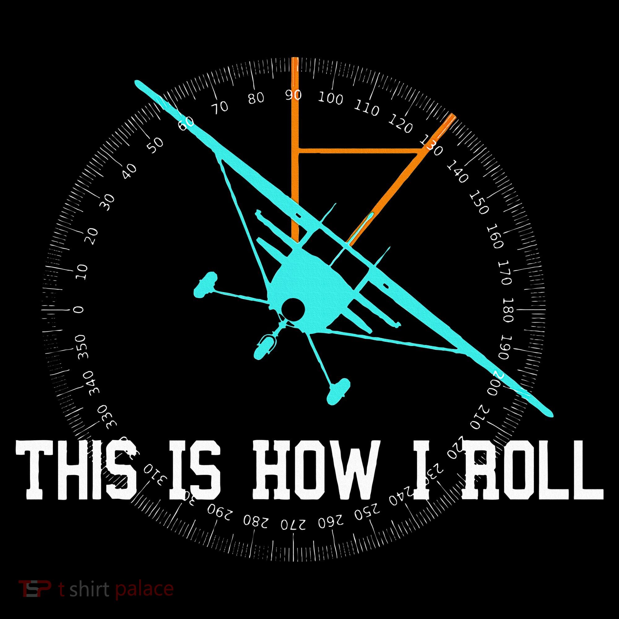 This Is How We Roll Pilot Funny Airplane Aircraft Tees Women's Hoodie