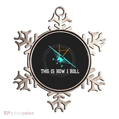 This Is How We Roll Pilot Funny Airplane Aircraft Tees Ornament