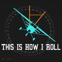 This Is How We Roll Pilot Funny Airplane Aircraft Tees Women's Tank Top thumb 5