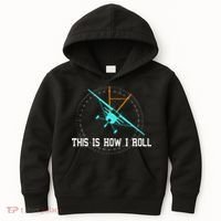 This Is How We Roll Pilot Funny Airplane Aircraft Tees Kids Hoodie thumb 0