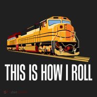 This Is How I Roll Train On Track Railroad Great Gift Women's Sweatshirt thumb 2