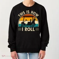 This Is How I Roll Retro Golf Lover Women's Sweatshirt thumb 0
