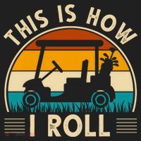 This Is How I Roll Retro Golf Lover Women's Sweatshirt thumb 2
