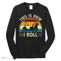 This Is How I Roll Retro Golf Lover Long Sleeve Shirt thumb 0