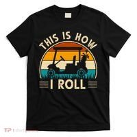 This Is How I Roll Retro Golf Lover T-Shirt thumb 0
