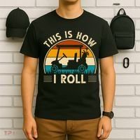 This Is How I Roll Retro Golf Lover T-Shirt thumb 6