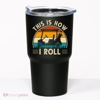 This Is How I Roll Retro Golf Lover Tumbler thumb 0