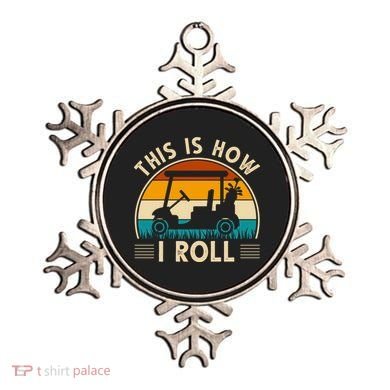 This Is How I Roll Retro Golf Lover Ornament