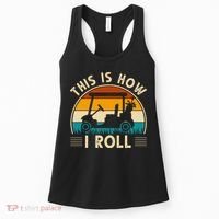 This Is How I Roll Retro Golf Lover Women's Tank Top thumb 0