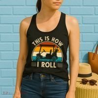 This Is How I Roll Retro Golf Lover Women's Tank Top thumb 2