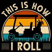 This Is How I Roll Retro Golf Lover Women's T-Shirt thumb 6