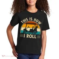 This Is How I Roll Retro Golf Lover Kids T-Shirt thumb 2
