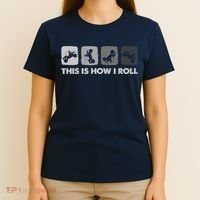 This Is How I Roll, SxS SideBySide UTV T-Shirt thumb 4