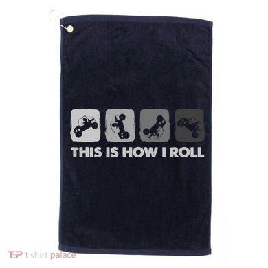 This Is How I Roll, SxS SideBySide UTV Golf Towel