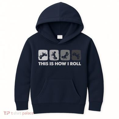 This Is How I Roll, SxS SideBySide UTV Kids Hoodie