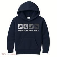 This Is How I Roll, SxS SideBySide UTV Kids Hoodie thumb 0