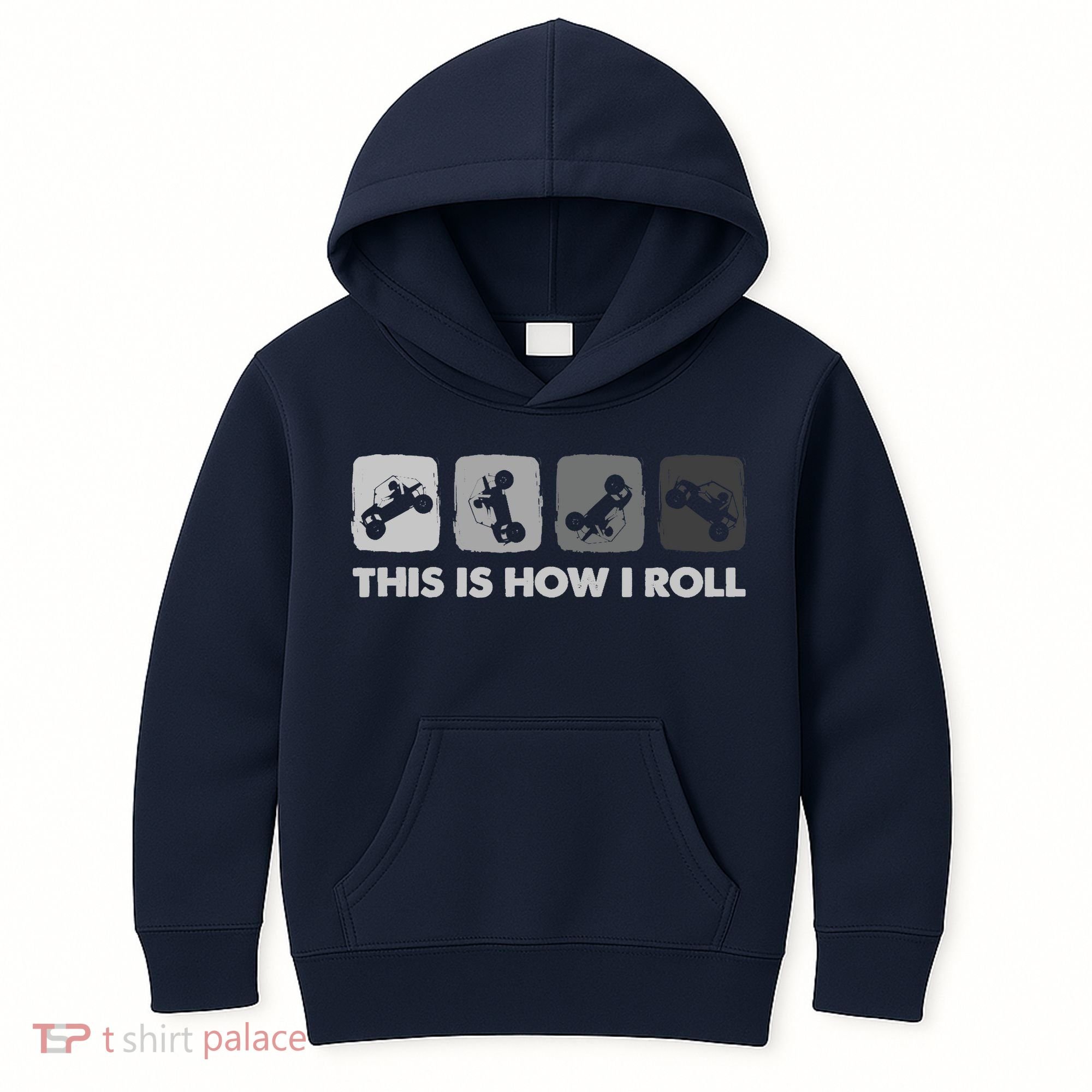 This Is How I Roll, SxS SideBySide UTV Kids Hoodie
