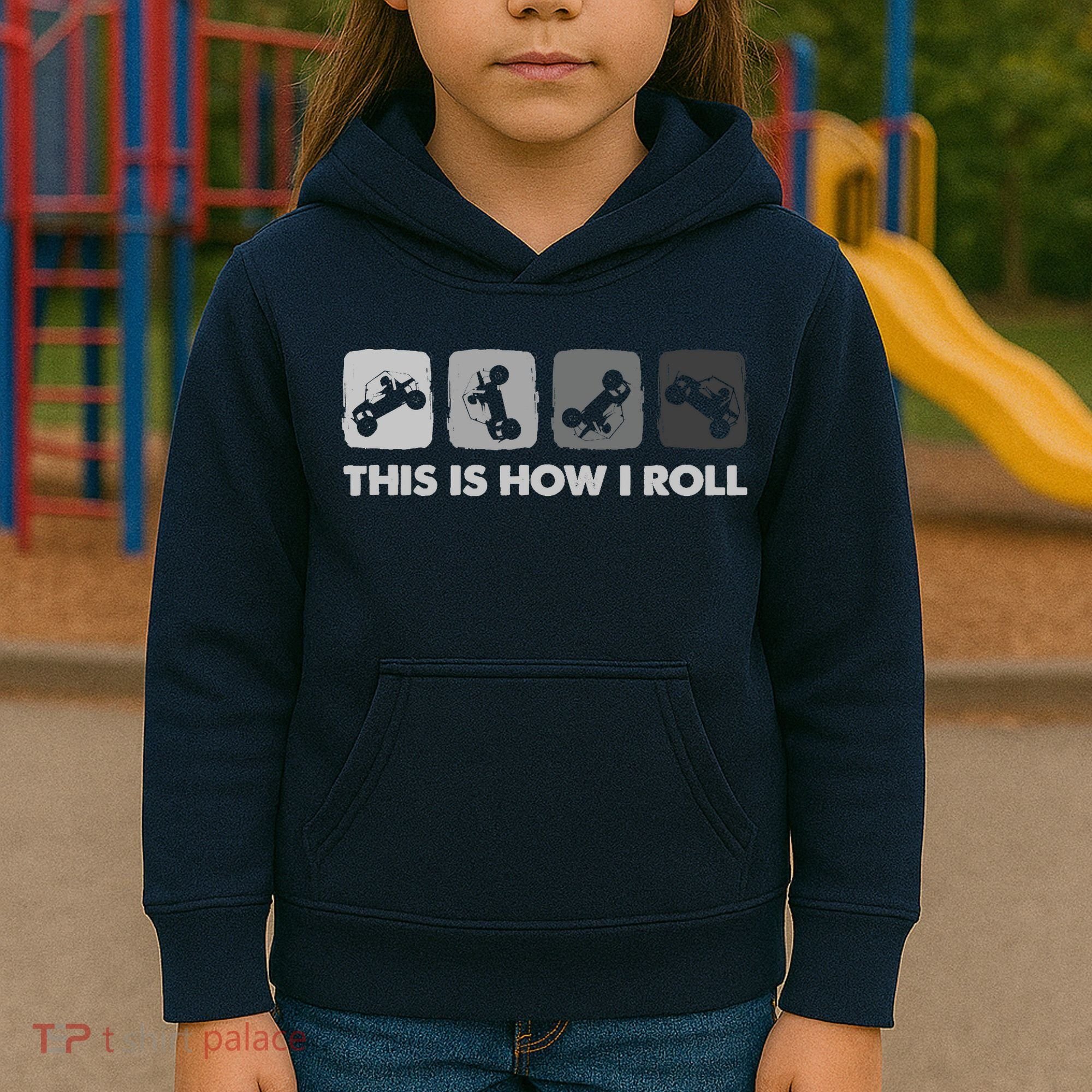 This Is How I Roll, SxS SideBySide UTV Kids Hoodie