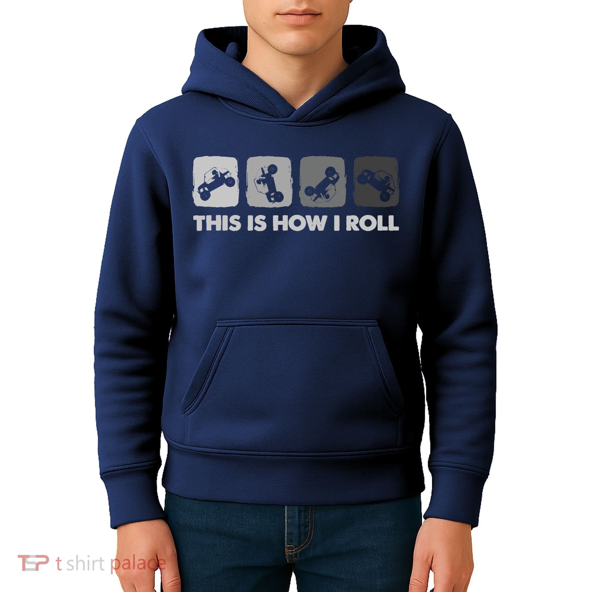 This Is How I Roll, SxS SideBySide UTV Kids Hoodie
