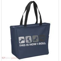 This Is How I Roll, SxS SideBySide UTV Tote Bag thumb 2