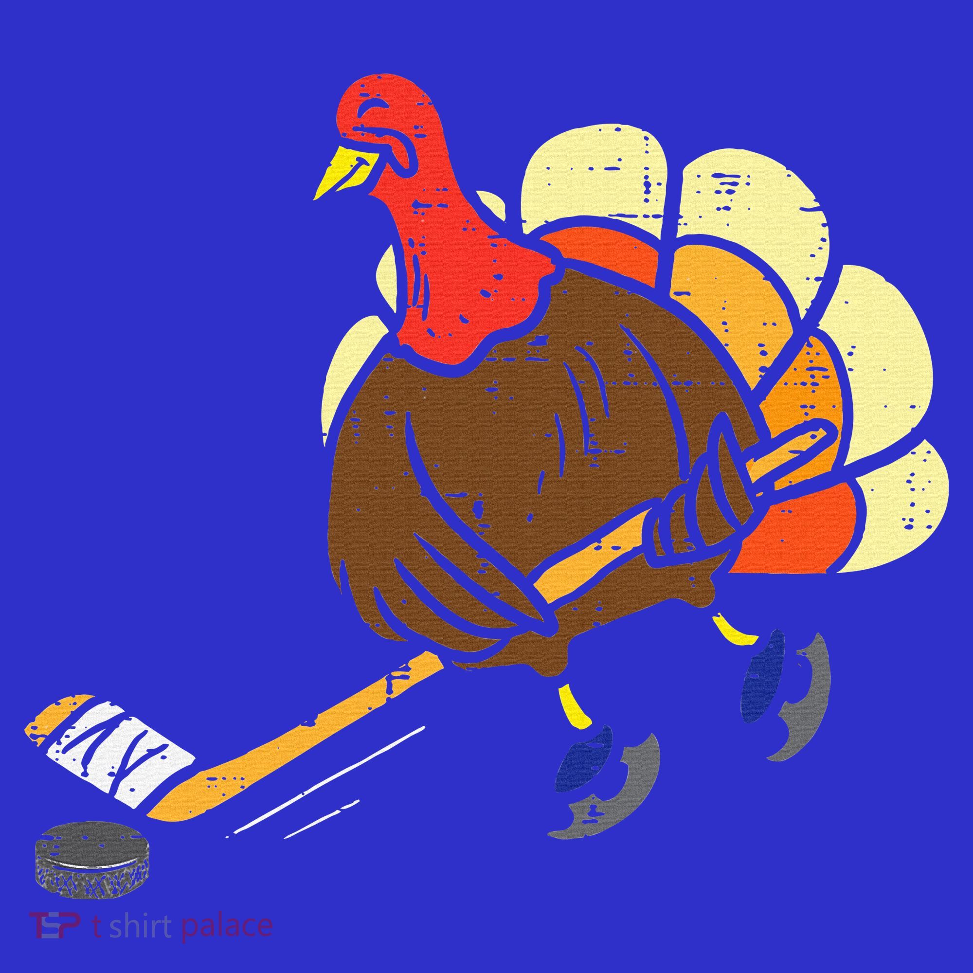 Turkey Ice Hockey Funny Thanksgiving Sport Baby Bodysuit