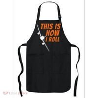 This Is How I Roll Funny Pilot & Aviation Airplane Gift Apron thumb 0