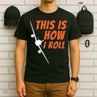 This Is How I Roll Funny Pilot & Aviation Airplane Gift T-Shirt thumb 6