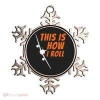 This Is How I Roll Funny Pilot & Aviation Airplane Gift Ornament thumb 0