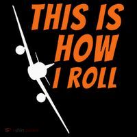 This Is How I Roll Funny Pilot & Aviation Airplane Gift Kids Sweatshirt thumb 2