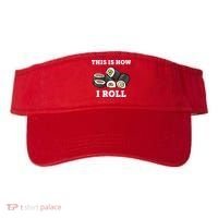 This Is How I Roll Funny Sushi Roll Visor thumb 0