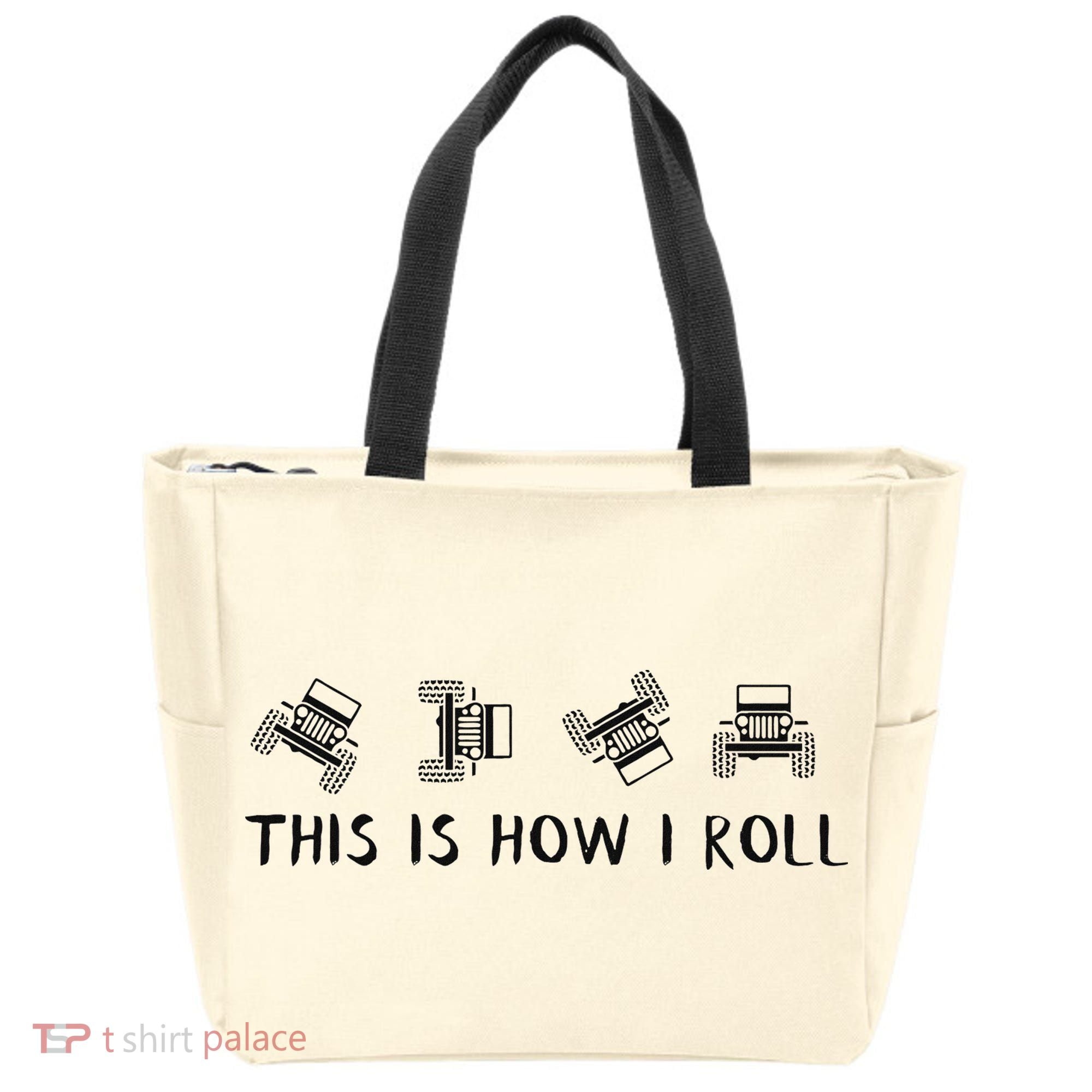 This Is How I Roll Funny 4x4 4wd Offroad Driving Gift Tote Bag