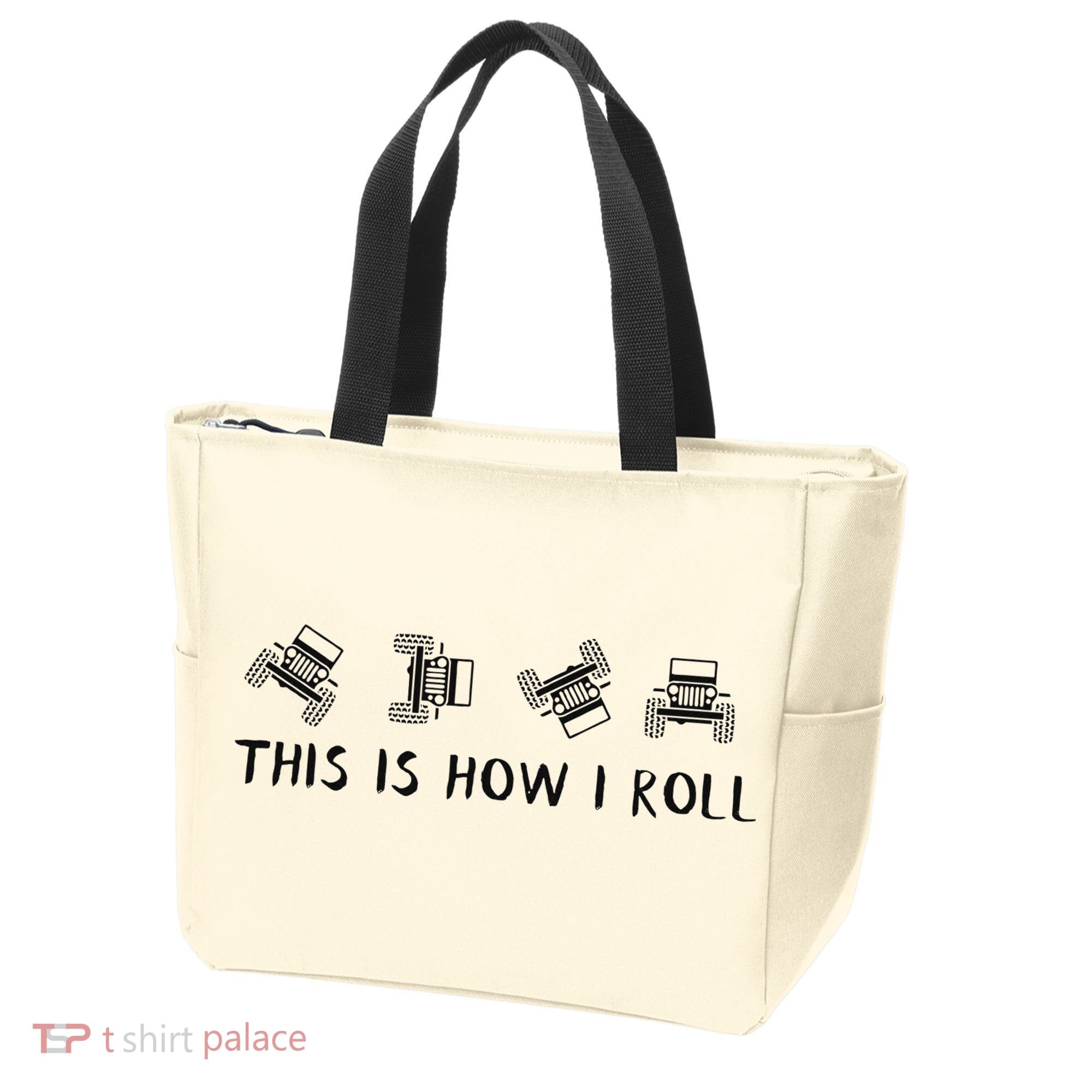 This Is How I Roll Funny 4x4 4wd Offroad Driving Gift Tote Bag