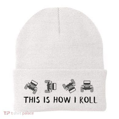 This Is How I Roll Funny 4x4 4wd Offroad Driving Gift Beanie