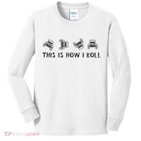 This Is How I Roll Funny 4x4 4wd Offroad Driving Gift Kids Long Sleeve Shirt thumb 0