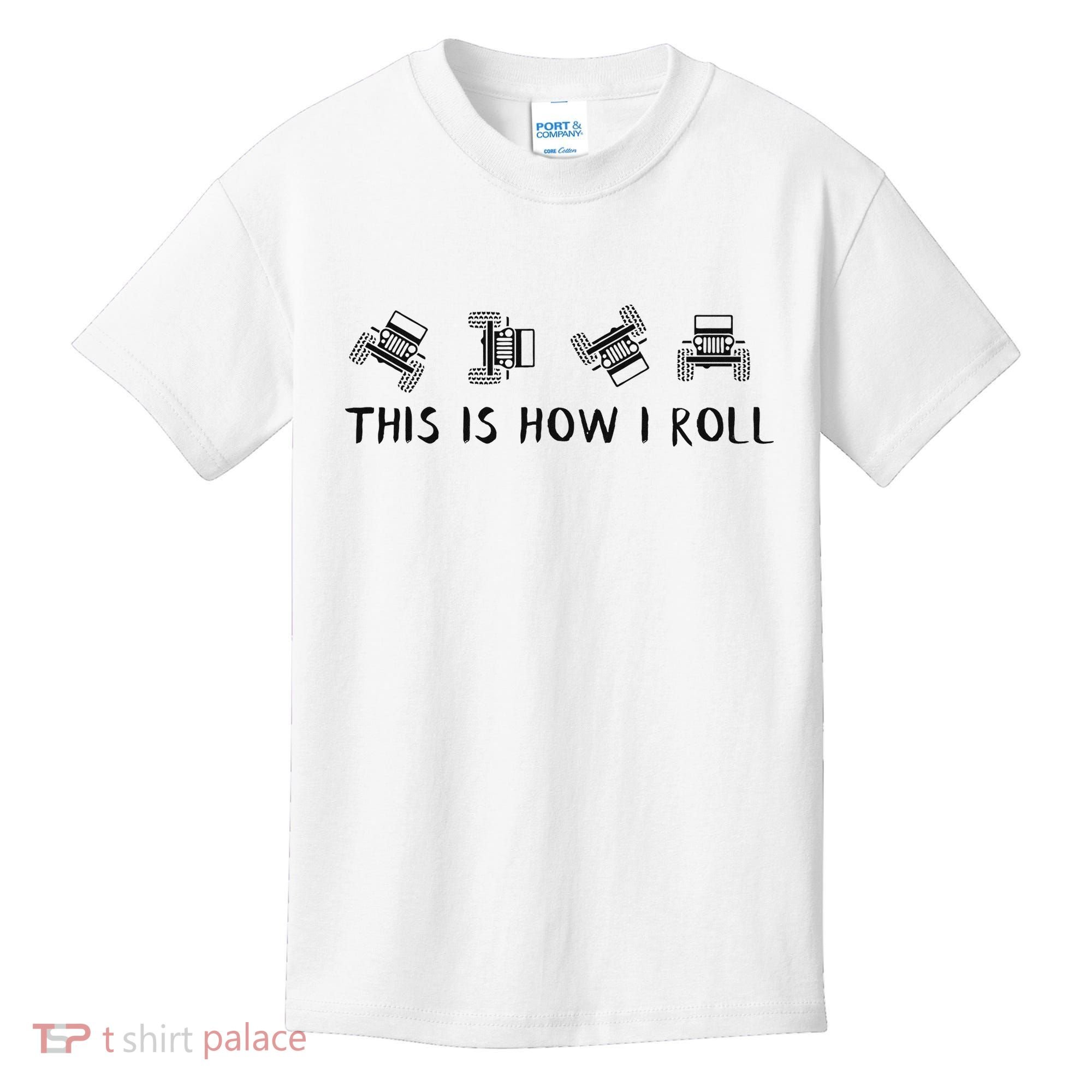 This Is How I Roll Funny 4x4 4wd Offroad Driving Gift Kids T-Shirt