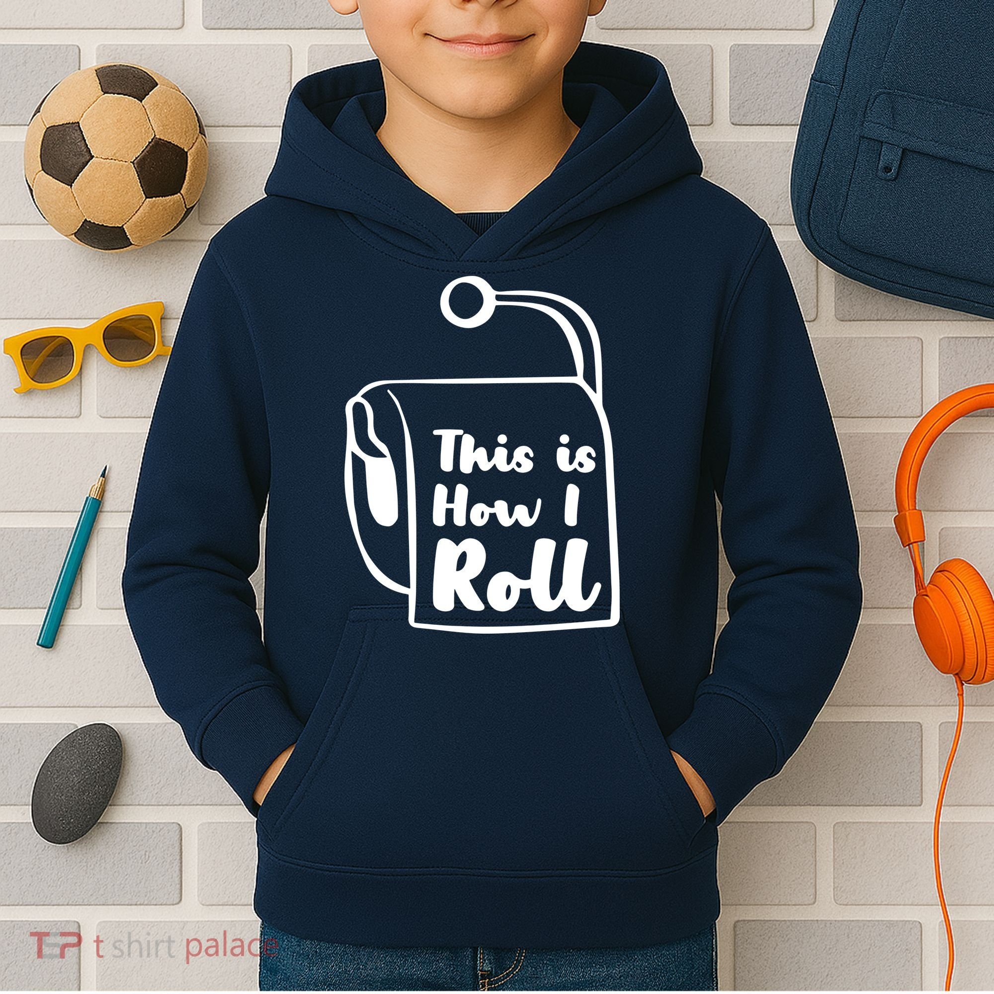 This Is How I Roll Kids Hoodie