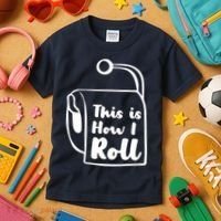 This Is How I Roll Kids T-Shirt thumb 3