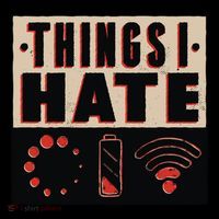 Things I Hate Gift Funny Nerds Geeks Gamer Science Student Meaningful Gift Women's Hoodie thumb 2