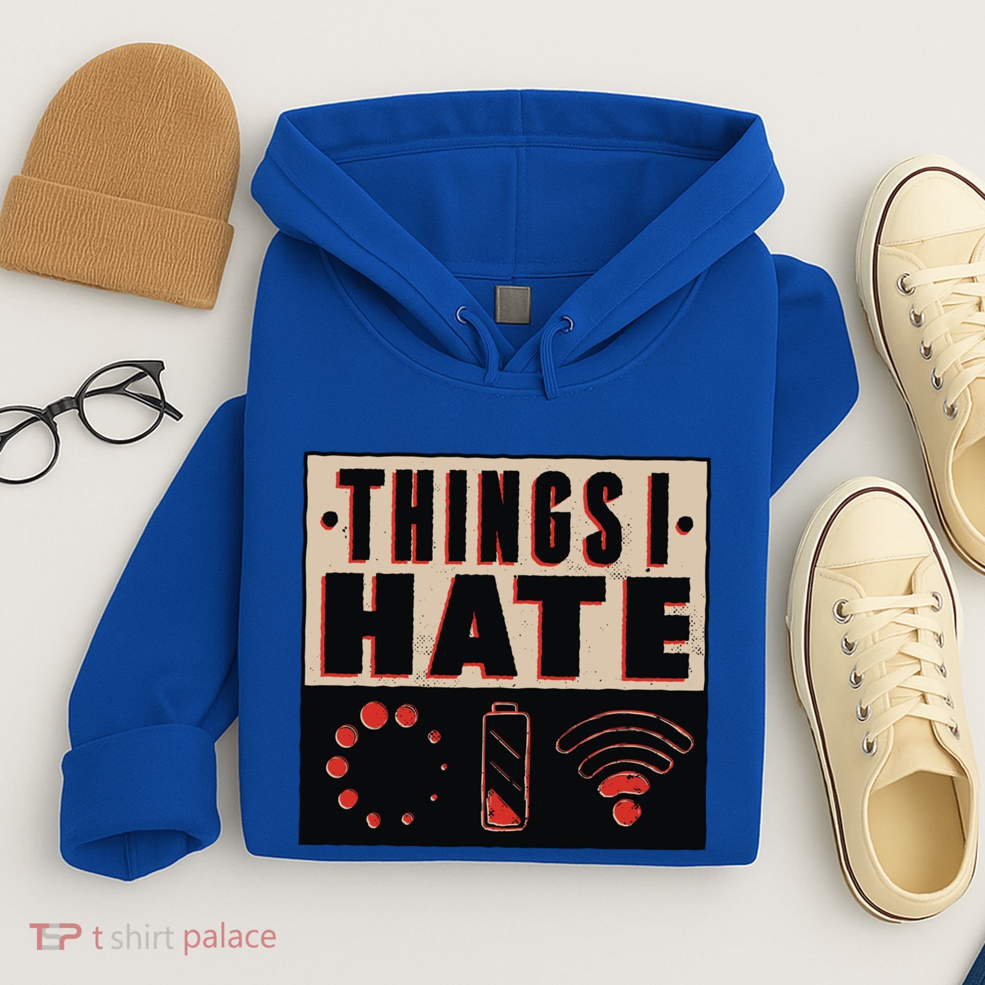 Things I Hate Gift Funny Nerds Geeks Gamer Science Student Meaningful Gift Hoodie