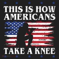 This Is How Americans Take A Knee Women's Sweatshirt thumb 2